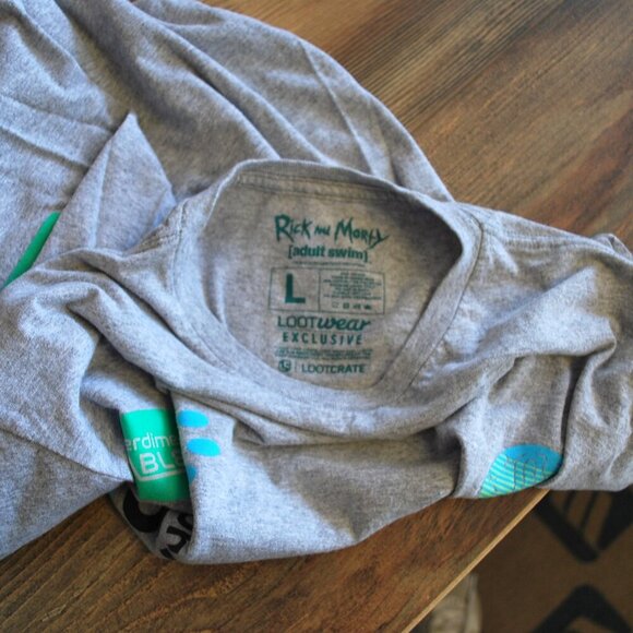 Rick and Morty Adult Swim lootWear Exclusive Graphic Tee L - Picture 2 of 2